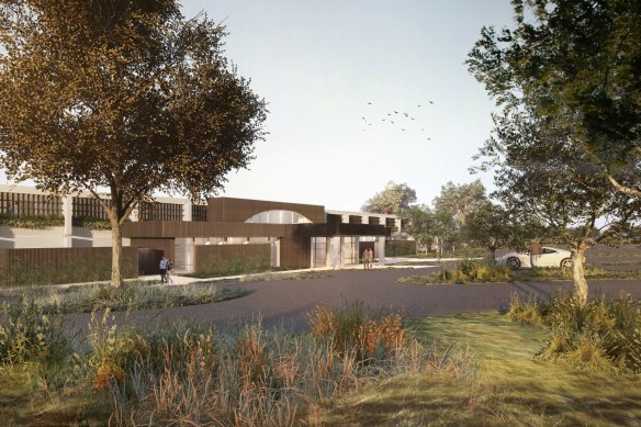 A 150-room hotel is being planned at the Levantine Hill winery.
