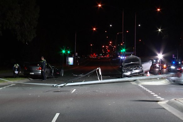 Detectives are appealing for dashcam footage following the crash. 