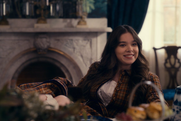 Hailee Steinfeld as Emily Dickinson in Apple TV+’s Dickinson.