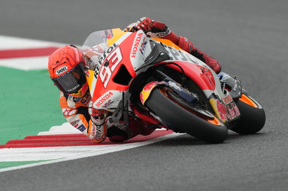 Spaniard Marquez rocked MotoGP with his announcement he would finish with Honda.