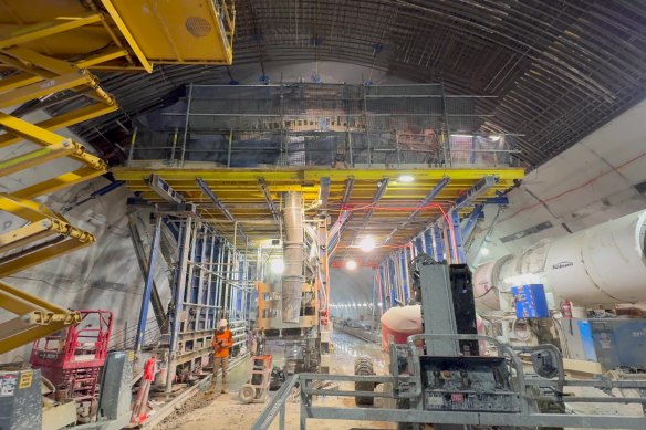 Lord Mayor Adrian Schrinner said the lack of transparency surrounding the Brisbane Metro’s opening timeline was a result of the former Labor Government. 