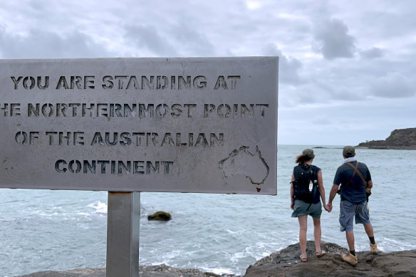 The northernmost point of mainland Australia is in Cape York.