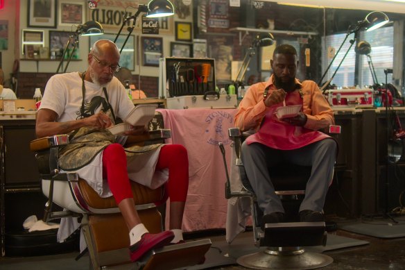 High on the Hog: How African American Cuisine Transformed America: visually beautiful and very moving.