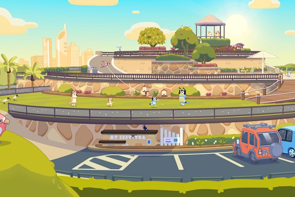 The location appears in Bluey’s penultimate episode, The Sign.