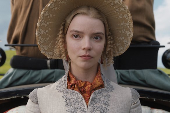 Anya Taylor-Joy in the 2020 film version of Emma.