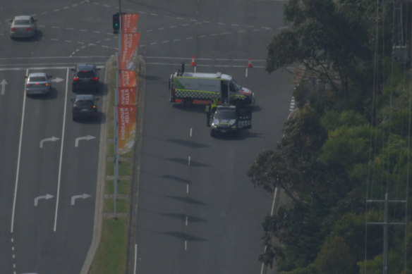 A child is fighting for life after being hit by a car in Endeavour Hills.