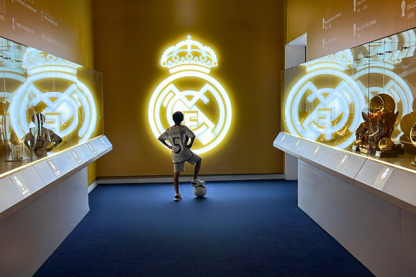 One for football fans of all ages … Real Madrid World Dubai.
