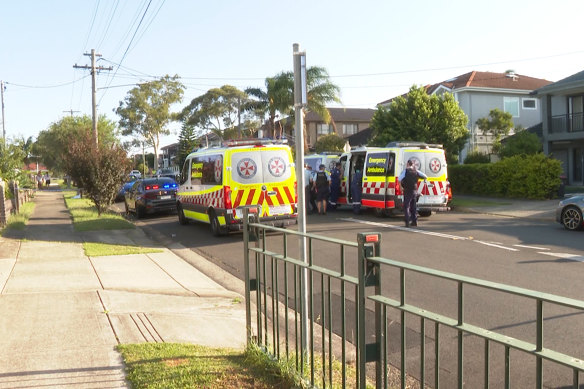 Police believe the girl had been left in a car for an “extended period of time” on Tuesday.