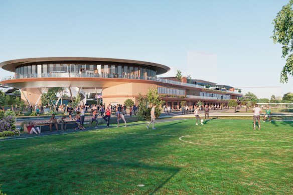 Images released on Sunday of the Burswood entertainment precinct.