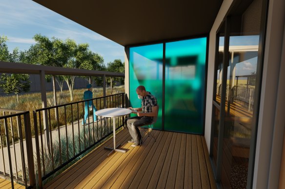 State government renders of the Mickleham quarantine facility. 