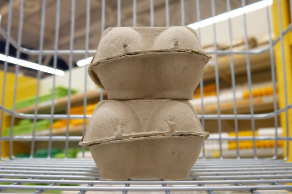Australian egg prices have increased by 23.1 per cent over two years. 