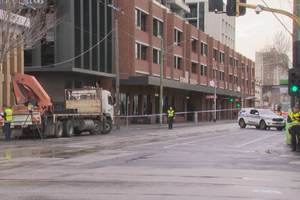 Police closed Church Street on Tuesday after the fatal crash.