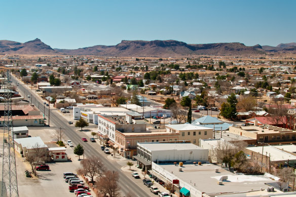 Small-town America: Alpine, Texas.