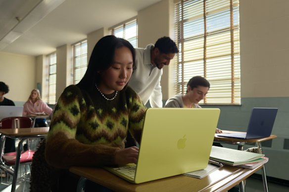 The MacBook Neo evokes classic iMacs with its bold colours.