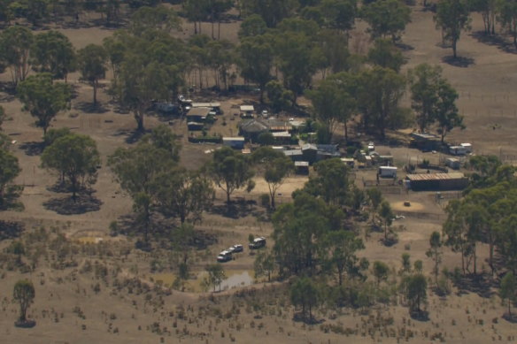 A toddler was located unresponsive in a dam at a  property in Whroo. 