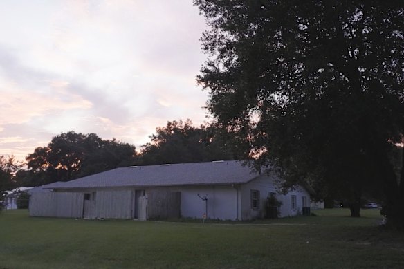 The villa unit where Ajike Owens was shot and killed.