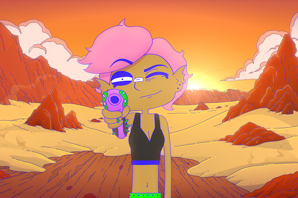 Lesbian Space Princess lands on local screens on September 11.