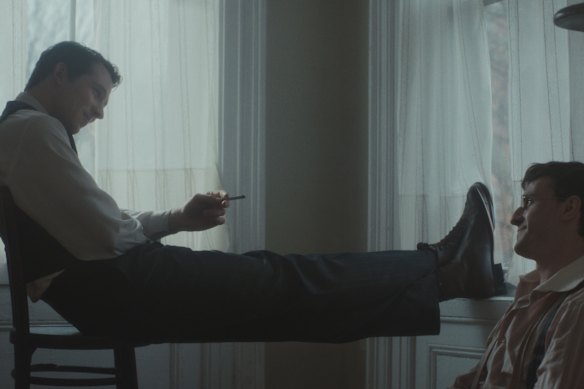 Josh O'Connor and Paul Mescal in The History of Sound.