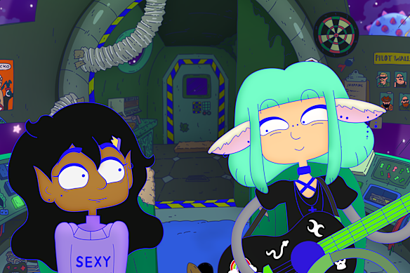 Lesbian Space Princess is an Australian first: a queer, culturally diverse feature animation aimed at a Gen Z audience.
