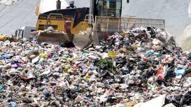 A waste levy in Queensland is proposed to stop New South Wales firms dumping in Queensland and to re-invigorate recycling.