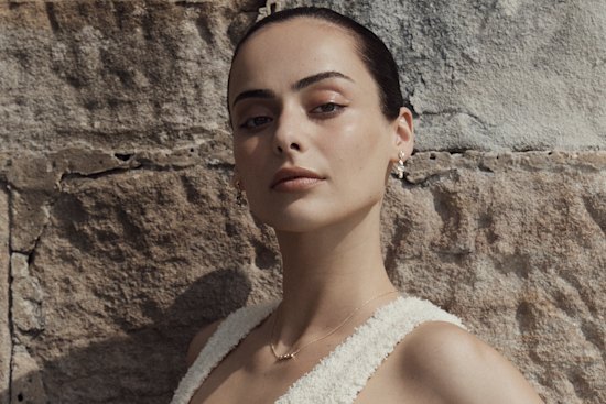 Actor Aubrey Ibrag says she’s in her “minimalist” era, after having phases of dressing with ’50s and ’80s inspiration.