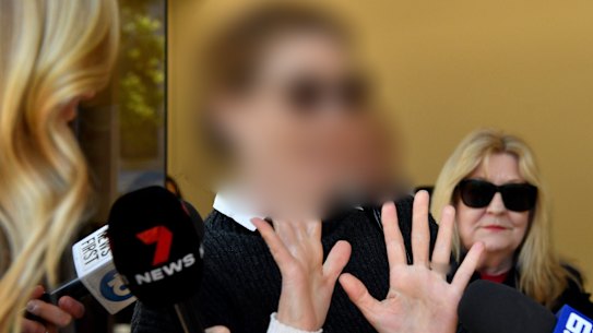 William Tyrrell’s foster mother leaves Parramatta Local Court this week.