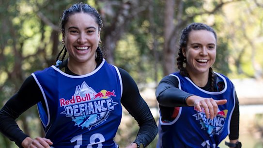 Female competitors in last year's Red Bull Defiance endurance race.