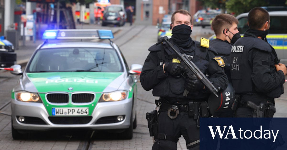 Crowd confronts alleged knife attacker with chairs, sticks after fatal rampage in Germany - Vimarsana News