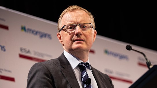 Reserve Bank governor Philip Lowe. 