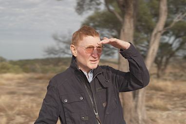 John Stainton is the founder of Rangelands Outback Camp on My Way Winton Special 2026.