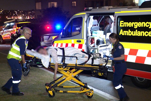 One teenager was taken to Prince of Wales Hospital for further treatment.