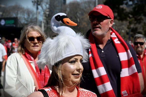 Sydney fan Nikki Batchelor.