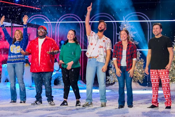 Everyone is having fun in 'Is It Cake'. Holiday'.