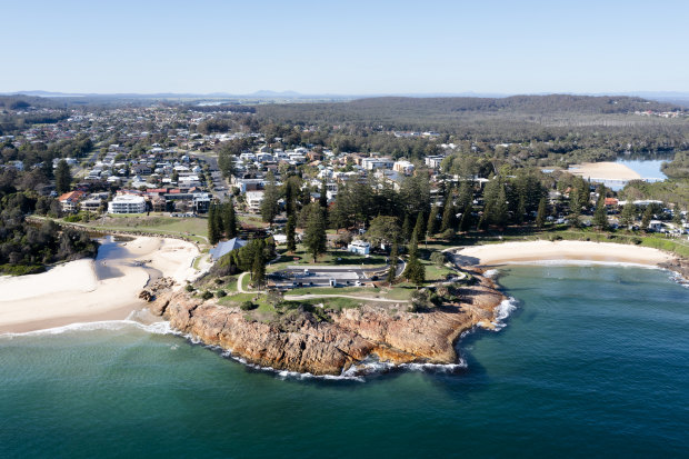 Many locals of the small holiday town of South West Rocks are against a proposal for a new development.