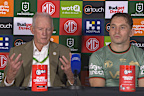 Wayne Bennett and Cameron Murray.
