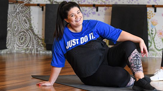 "It’s for all different people. 90-year-olds can do it": Tanya Hennessy is participating in the City2Surf for the first time.