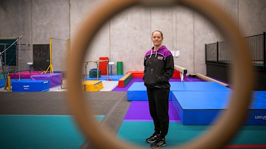 Tammy Robinson, manager at the FCGC gym, one of many businesses that is having to try to find tens of thousands of dollars to pay its staff the $1500 a fortnight JobKeeper payment. 