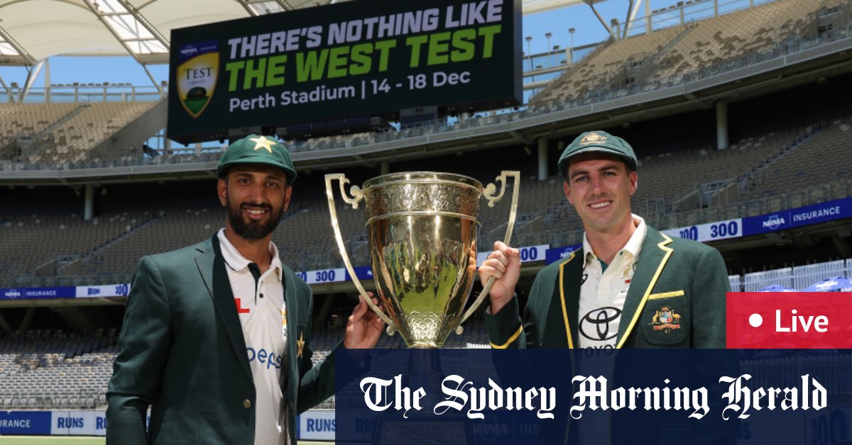 Australia v Pakistan first Test LIVE: Australia host Pakistan after dramatic build-up
