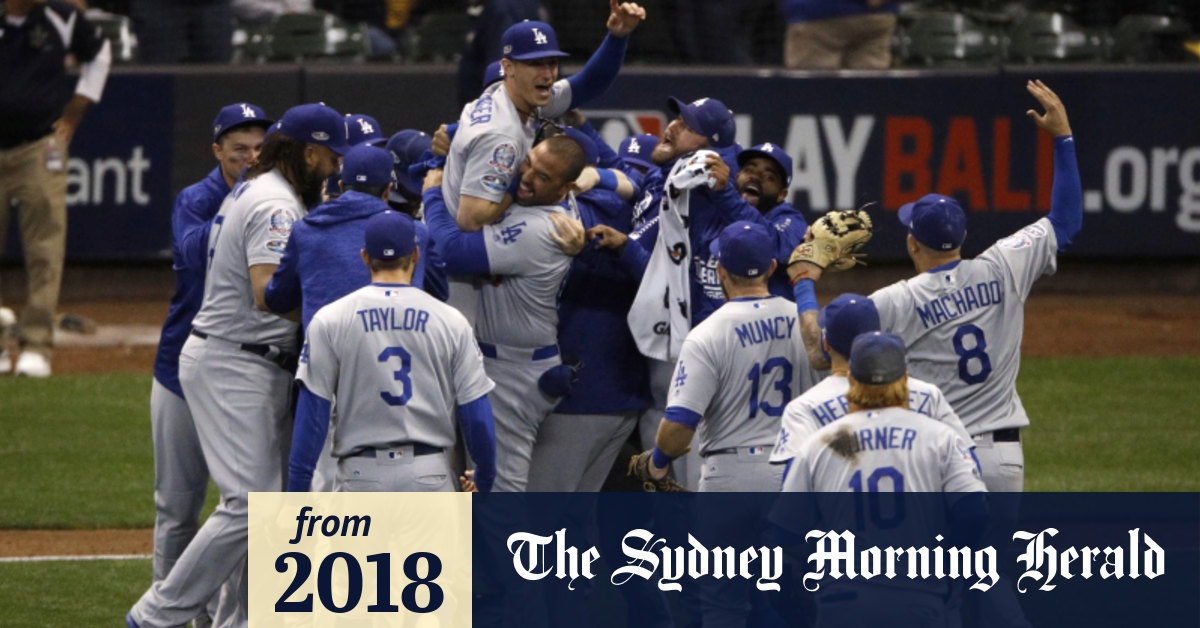 LA Dodgers Defeat Milwaukee Brewers To Reach World Series