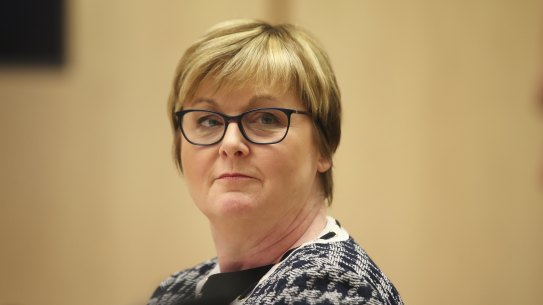 Former defence minister Linda Reynolds.