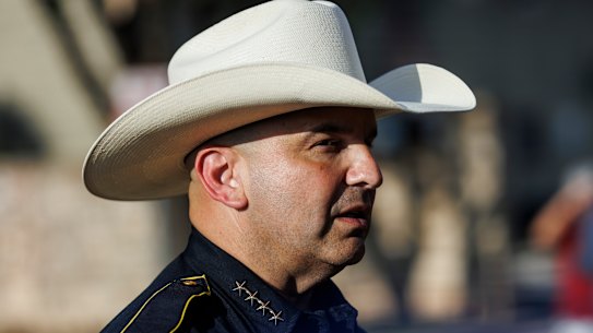 ‘Human rights’: Bexar County Sheriff Javier Salazar.
