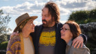 Claudia Karvan, Angus Sampson and Anita Hegh in Bump.