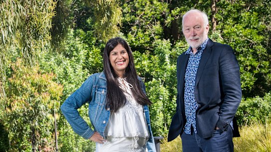 Suparna Bhasin and  Patrick McGorry: “We hit it off straight away in terms of a common purpose.”