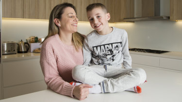 Jenny Ayoub says life changed dramatically  after her son Oscar developed anaphylaxis.