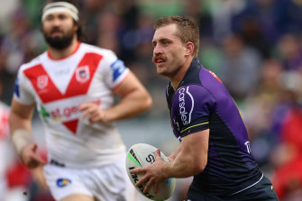 Cameron Munster, who is off the booze and on-song in the NRL.