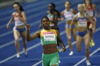 Caster Semenya burst onto the world athletics scene at the 2009 world titles in Berlin.