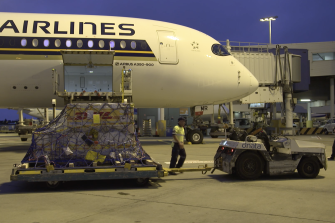 The second shipment of Pfizer vaccines arrived on Monday night.