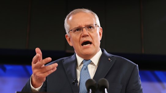 Prime Minister Scott Morrison wants voters to focus on the nation’s economic performance as he admitted to mistakes in handling the pandemic.