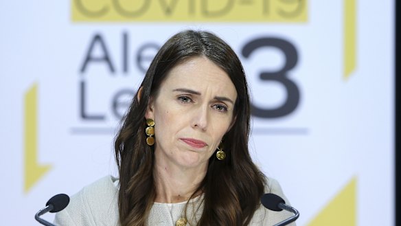 New Zealand Prime Minister Jacinda Ardern. 