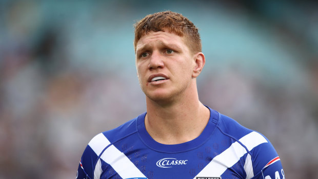 Dog gone: Bulldogs star Dylan Napa is not expected back until round 10.